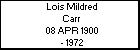 Lois Mildred Carr