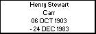 Henry Stewart Carr