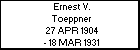 Ernest V. Toeppner