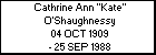 Cathrine Ann 