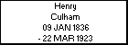 Henry Culham