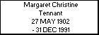 Margaret Christine Tennant