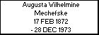 Augusta Wilhelmine Mechefske