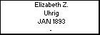 Elizabeth Z. Uhrig