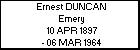 Ernest DUNCAN Emery