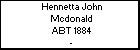 Hennetta John Mcdonald