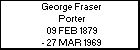 George Fraser Porter