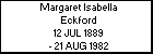 Margaret Isabella Eckford