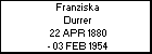 Franziska Durrer
