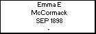 Emma E McCormack