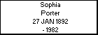 Sophia Porter