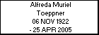 Alfreda Muriel Toeppner
