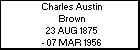 Charles Austin Brown