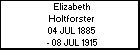 Elizabeth Holtforster
