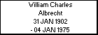 William Charles Albrecht