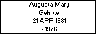 Augusta Mary Gehrke
