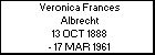 Veronica Frances Albrecht