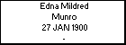 Edna Mildred Munro