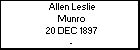 Allen Leslie Munro