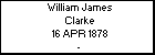 William James Clarke