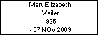Mary Elizabeth Weiler