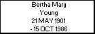 Bertha Mary Young