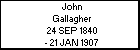 John Gallagher