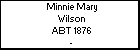 Minnie Mary Wilson