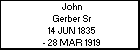 John Gerber Sr