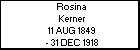 Rosina Kerner