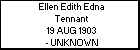 Ellen Edith Edna Tennant