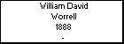William David Worrell