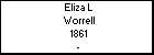 Eliza L Worrell