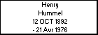 Henry Hummel