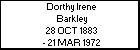 Dorthy Irene Barkley