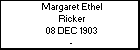 Margaret Ethel Ricker