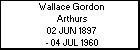 Wallace Gordon Arthurs