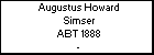 Augustus Howard Simser