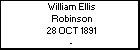 William Ellis Robinson