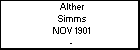 Alther Simms