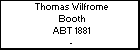 Thomas Wilfrome Booth