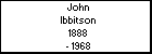 John Ibbitson