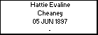 Hattie Evaline Cheaney