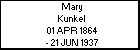 Mary Kunkel