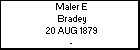Maler E Bradey
