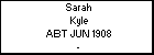 Sarah Kyle