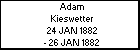 Adam Kieswetter
