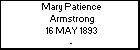 Mary Patience Armstrong