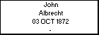 John Albrecht