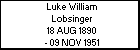 Luke William Lobsinger